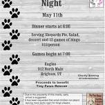 Tiny Paws Bingo Fundraiser!❤️