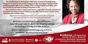 Playwriting Workshop For Seniors