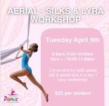 July Aerial Silks and Lyra Workshops