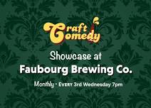 Craft Comedy at Faubourg Brewing Co.