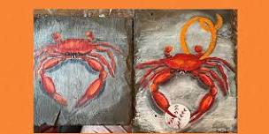 Crabs and O's Hun Paint Night