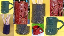 Make a mug, pen pot or vase