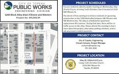 Public Meeting: N 1200 Blk Alley - SW Fillmore/SW Western