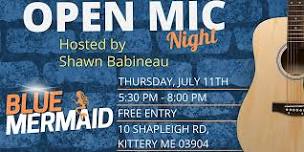 OPEN MIC NIGHT AT BLUE MERMAID