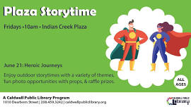 Plaza Storytime: Heroic Journeys