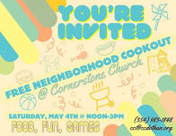 Neighborhood Cookout at Cornerstone