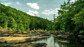 Pack Hike at Sweetwater Creek State Park