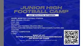 Jr. High Football Camp-Hosted by ME Vikings HS Football