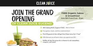 Clean Juice Grand Opening