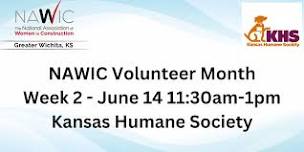 NAWIC Kansas Humane Society Volunteer Event