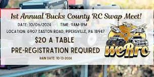 1st Annual Bucks County RC Swap Meet!