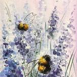 Join Brush Party with Kharmen to Paint 'Busy Bees' in Basingstoke