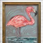 Rebeca Flott Arts - Flamingo in Florida