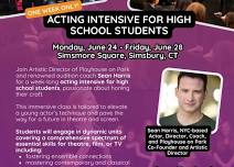 ACTING INTENSIVE FOR TEENS!