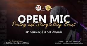 Open Mic | Poetry and Storytelling Event