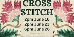 DIY Sunday- Cross Stitch(Adult)