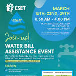 Water Bill Assistance Event - Porterville (March 29) — CSET