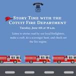 Story Time with the Cotuit Fire Department