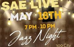 FAYETTEVILLE!  SAE LIVE JAZZ NIGHT! BEST LIVE JAZZ @ Line Creek Bus Barn! Saxophonist Bernard Jordan & Friends!