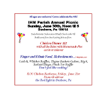 IHM Parish Annual Picnic