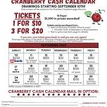 2024 Chamber Cash Calendar Raffle