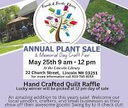 Annual Plant Sale & Memorial Day Craft Fair