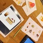 【Workshop(s)】Food Illustration* Impasto Dessert Series - ipad+procreate Lab / Mr. Jane V