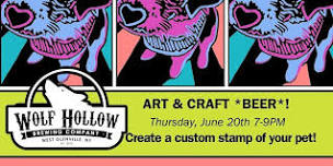 Prints & Pints! at Wolf Hollow Brewing Co.