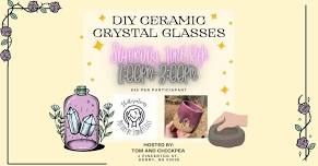 DIY Handmade Ceramic Crystal Glasses