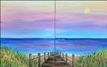 Sunset Boardwalk | Paint Solo or as a set!