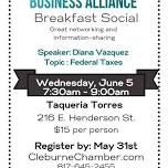 Hispanic Business Alliance Breakfast Social