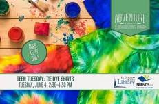 EDH Library - Teen Tuesday: Tie Dye Shirts