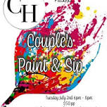 Couple's Paint & Sip