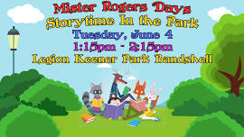 Mister Rogers Family Days Storytime in the Park