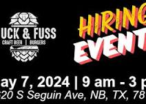 HIRING EVENT - Muck & Fuss