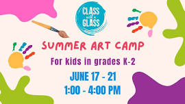 Summer Art Camp for kids K-2