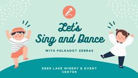 Kids Program with Polkadot Zebras in St. Croix Falls Wisconsin