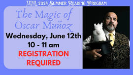 Summer Reading Program: The Magic of Oscar Muñoz