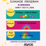 French for Kids - Summer program 8-10yo