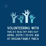 Volunteering with YMCA’s Healthy Kids Day at Hogan Family YMCA