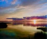 Chincoteague Sunset in Pastels