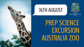 PREP SCIENCE EXCURSION ~ AUSTRALIA ZOO