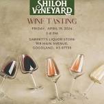 Shiloh Vineyard Wine  Tasting event