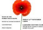 Royal British Legion Poppy Appeal Concert