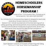 Homeschoolers Horsemanship Program for Ages 8+ (Session 1)