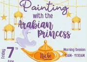 Painting with an Arabian Princess