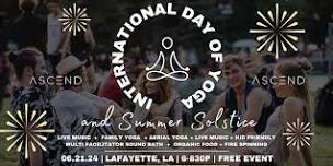 Lafayette's Summer Solstice & International Day of Yoga Free Event