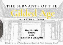 “The Servants of the Gilded Age” by Esther Crain