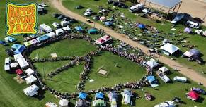 Largest Human Peace Sign U.S. Record Attempt at Hippie Living Fair Sept 7 at 4:11PM Ionia, Michigan