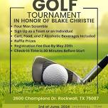 Blake Christie's Flying Scholarship Golf Tournament